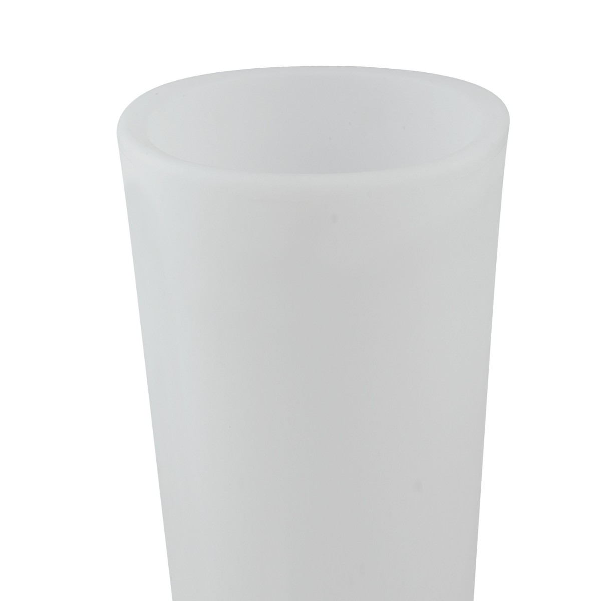 I-GECO-VASO-R-L Lampada vaso da giardino GECO bianco a LED RGB dimmerabile cambia colore dm 38 cm Altezza 60 cm