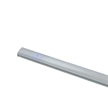 LEDBAR-UNIX-120 Barra led sotto pensile UNIX in alluminio cm 120L x 0,9H x 1,7P SMD bianco con diffusore in policarbonato riflet