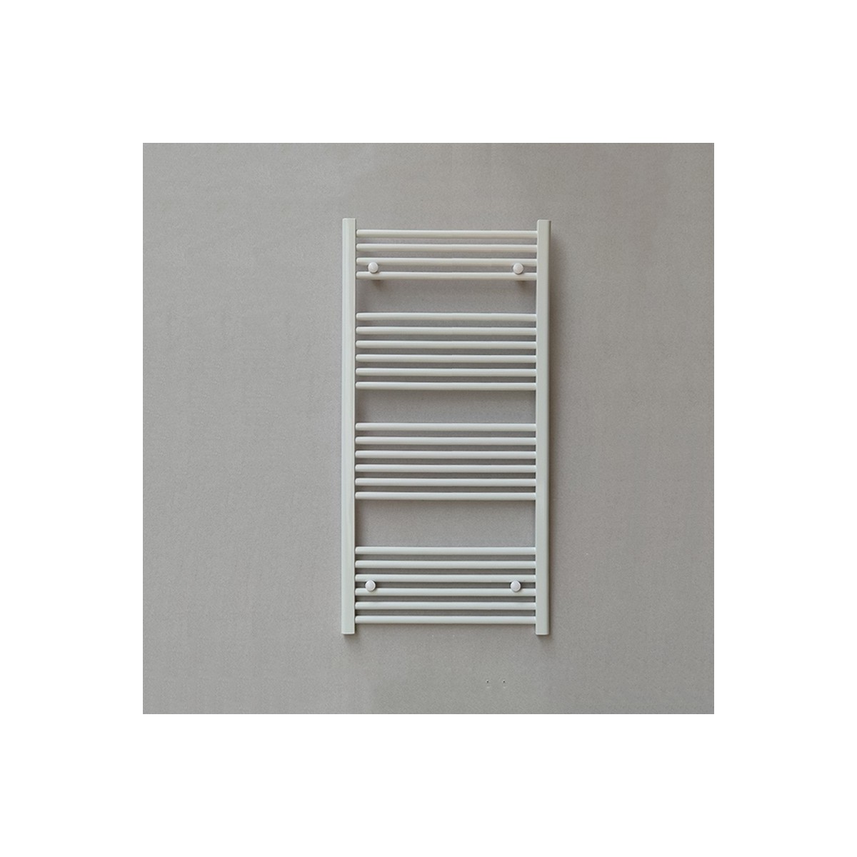 Termoarredo scaldasalviette 800x500 bianco interasse 450 mm