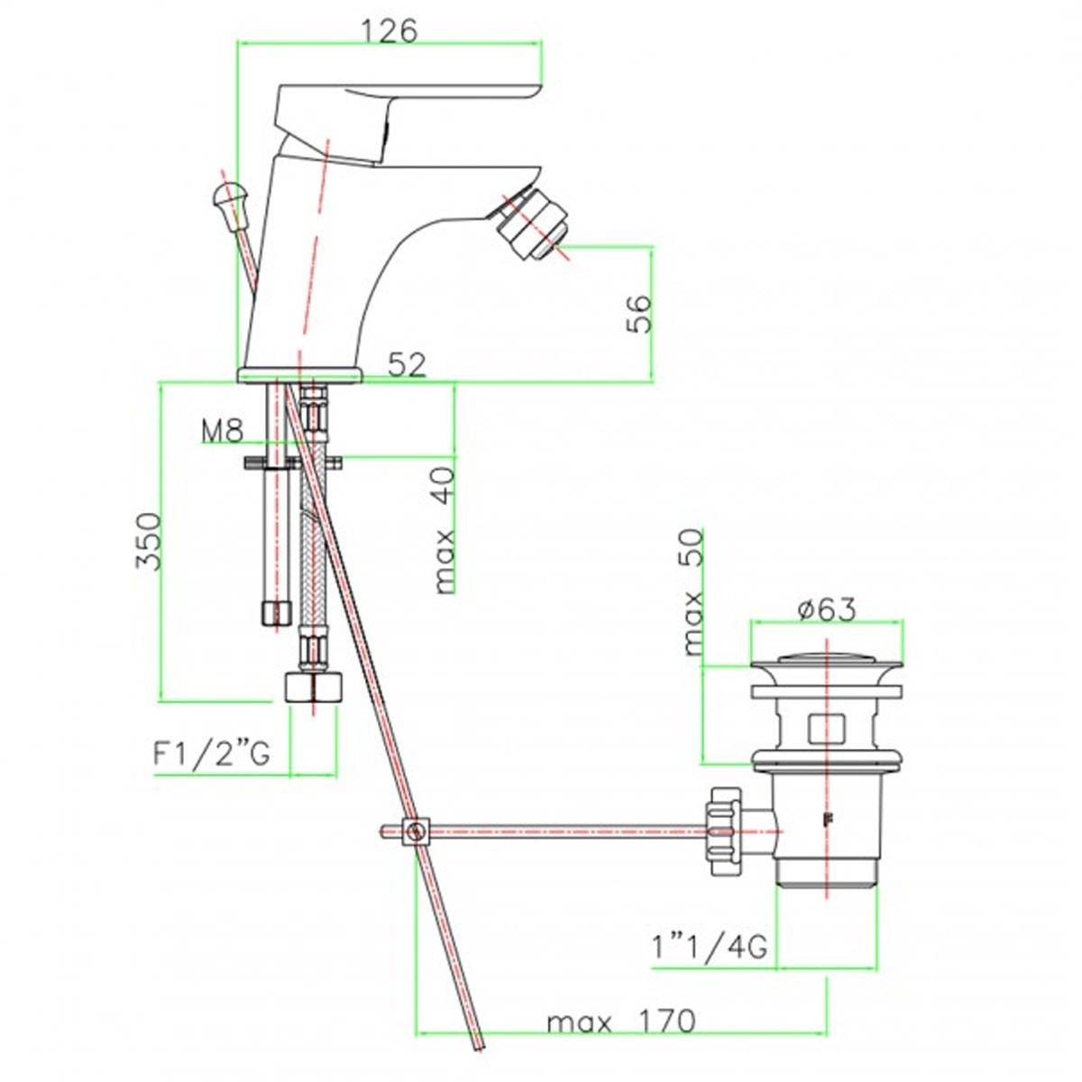 Miscelatore Bidet Cromato | Kenny