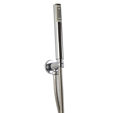 Ensemble douche pommeau de douche, inverseur 2 voies thermostatique carré | Vacciago